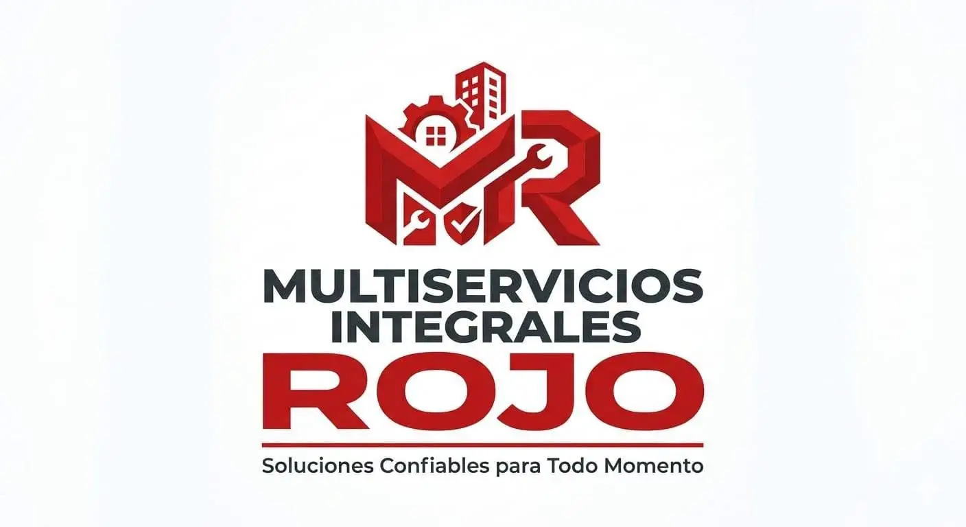 Logotipo de Multiservicios Integrales Rojo